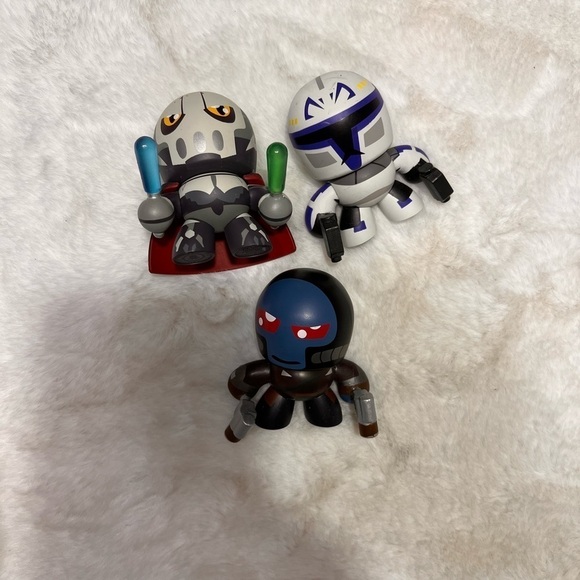 Mighty Muggs Star Wars figures lot of 3 - Picture 1 of 4